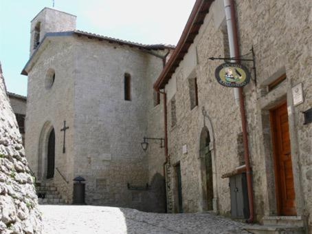 Locanda Il Falco Nero Fumone Экстерьер фото